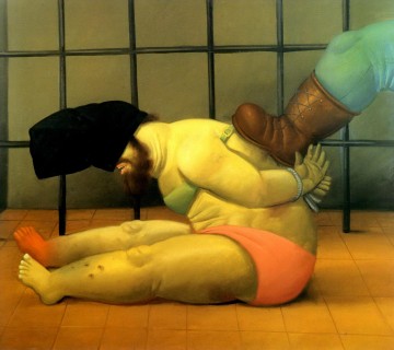 Fernando Botero Werke - Abu Ghraib 60 Fernando Botero